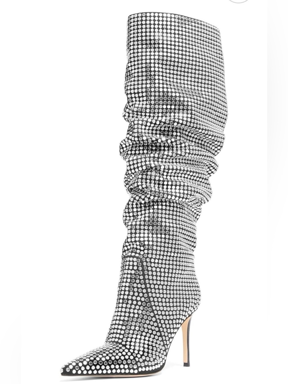Michael Kors Dawn Hot Fix Knee-High Heeled Boots – Women’s US 5.5